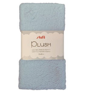 240016-03 | 8032502448785 | Stafil | Stafil Plush | Stafil lamsbont | Stafil Plush Lamsvel | 30cm x 40cm | 100% Polyester | Plush lamsvel lichtblauw polyester Stafil 30x40cm | textiel | Stafil Textiel | Stafil Textile | Stafil fabric | polyester stof | handwerk stoffen |knuffel stof | vilt accessoires | zacht textiel | naaiprojecten | cosplay stof | kostuum stof | interieur decoratie | patchwork stof | quilten textiel | duurzaam polyester | diy handwerken | hobby materiaal | poppenkleding stof | knuffelberen stof