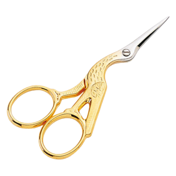 339010-1 | 8032502181149 | 9,5cm | Borduurschaar Stafil Stafil | Borduurschaar verguld handvat met bocht | Embroidery scissor with curve | Embroidery scissors curbed | schaar | Scharen | Borduurschaar kopen | Stickschere | Stickschere kaufen