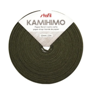 119610-06 | 8032502492887 | Stafil Kamihimo Band Khaki Groen 12mm x 15m Papier Vlechtband | Stafil | bag making, basket weaving, creatieve vlechttechniek, DIY woonaccessoires, doosjes maken, Flechtband, gevlochten doosje, gevlochten mand, gevlochten tas, Japans handwerk, Japanse vlechttechniek, Kamihimo, Kamihimo 12mm, Kamihimo 12mm x 15m, Kamihimo 15m, Kamihimo band, Kamihimo Band Khaki Grün, Kamihimo band khaki groen, kamihimo verde kaki, Kamihimo mand, Kamihimo mand maken, Kamihimo paper band, Kamihimo paper strap, Kamihimo papier, Kamihimo papierband, Kamihimo tas, Kamihimo tas maken, Kamihimo vlechten, Kamihimo khaki green, Kamihimo khaki groen, Korb flechten, mand vlechten, nastro di carta, nastro kamihimo, paper basket weaving, paper craft band, paper strap, paper weaving, paper weaving band, Papier Flechtband, papier vlechtband, papier vlechten, papierband, papierband khaki groen, papieren band, papieren vlechtband, stafil, Stafil Kamihimo, Stafil Kamihimo Band, Stafil Kamihimo Band khaki groen, Stafil Kamihimo khaki groen, tas maken, tas vlechten, Tasche flechten, tassen koord, tassen maken, tassenband, vlechtband, vlechtband naturel, vlechtband papier, vlechtband khaki groen, vlechten met papier, khaki green paper band, khaki green paper weaving band, khaki groene papierband, woonaccessoires maken, zelf tas maken