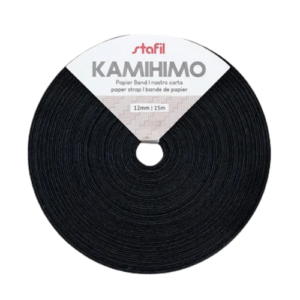 119610-10 | 8032502504078 | Stafil Kamihimo Band Zwart 12mm x 15m Papier Vlechtband | Stafil | bag making | basket weaving | creatieve vlechttechniek | DIY woonaccessoires | doosjes maken | Flechtband | gevlochten doosje | gevlochten mand | gevlochten tas | Japans handwerk | Japanse vlechttechniek | Kamihimo | Kamihimo 12mm | Kamihimo 12mm x 15m | Kamihimo 15m | Kamihimo band | Kamihimo Band Schwarz | Kamihimo band zwart | kamihimo nero | Kamihimo mand | Kamihimo mand maken | Kamihimo paper band | Kamihimo paper strap | Kamihimo papier | Kamihimo papierband | Kamihimo tas | Kamihimo tas maken | Kamihimo vlechten | Kamihimo black | Kamihimo zwart | Korb flechten | mand vlechten | nastro di carta | nastro kamihimo | paper basket weaving | paper craft band | paper strap | paper weaving | paper weaving band | Papier Flechtband | papier vlechtband | papier vlechten | papierband | papierband zwart | papieren band | papieren vlechtband | stafil | Stafil Kamihimo | Stafil Kamihimo Band | Stafil Kamihimo Band zwart | Stafil Kamihimo zwart | tas maken | tas vlechten | Tasche flechten | tassen koord | tassen maken | tassenband | vlechtband | vlechtband naturel | vlechtband papier | vlechtband zwart | vlechten met papier | black paper band | black paper weaving band | zwarte papierband | woonaccessoires maken | zelf tas maken