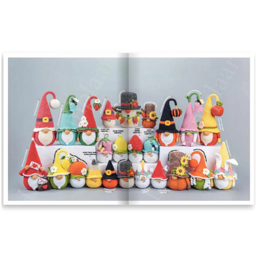 Mufficorn Amigurumi Kabouters 2 haakpatronen boek - Afbeelding 2