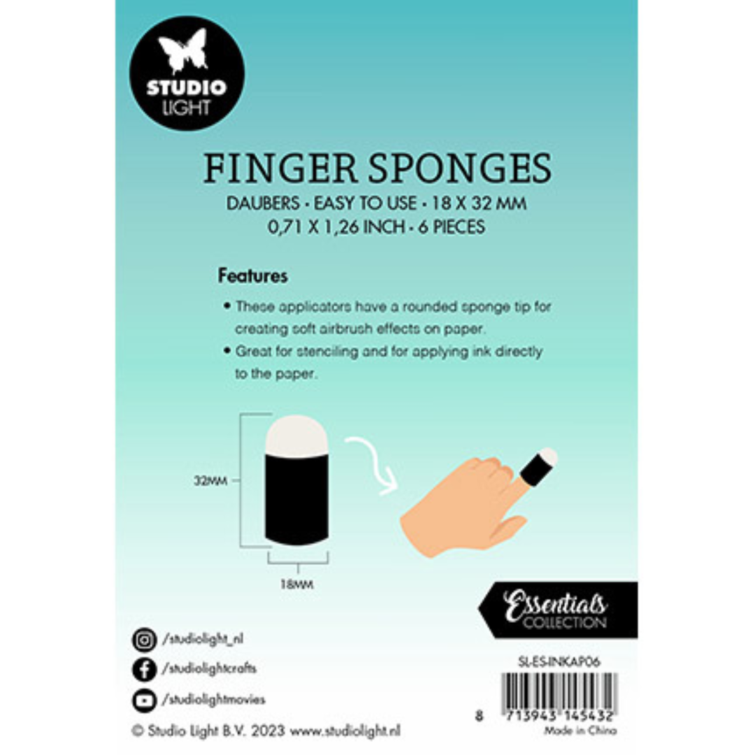 Studio Light Vinger Sponzen - Essentials Tools - Afbeelding 2