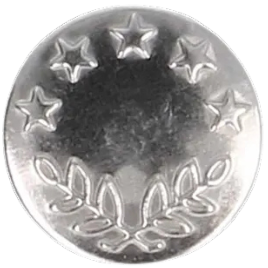 Milward Jeansknopen Nikkel 16mm – 8 stuks - Afbeelding 2