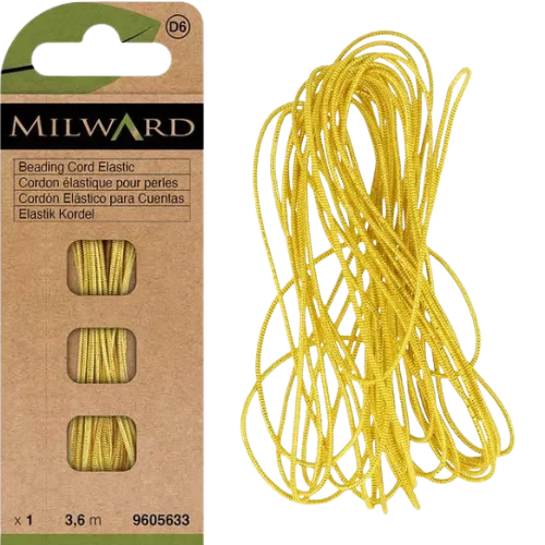 9605633 | 4895126757633 | MG9605633 | Milward Rijgelastiek Kralenelastiek Goud _ 1,3mm _ 3,6m | Milward Green | Milward | Milward rijgelastiek | rijgelastiek | kralenelastiek | Milward kralenelastiek | goud rijgelastiek | gouden rijgelastiek | goud kralenelastiek | elastiek voor kralen | elastiek kralen | kralen rijgen | kralenarmband maken | armband elastiek | elastiek voor armband | sieraden elastiek | sieraden maken | rekbare armband | rekbare sieraden | elastisch sieradendraad | elastisch rijgdraad | rijgdraad kralen | rijgelastiek 1,3mm | kralenelastiek 1,3mm | rijgelastiek 3,6m | elastiek op rol | creatieve sieraden | kralen benodigdheden | sieraden benodigdheden | armband maken | DIY armband | Milward Perlengummi | Perlengummi | Gummiband für Perlen | elastischer Perlenfaden | Perlen auffädeln | Armband Gummiband | Schmuck Gummiband | elastischer Schmuckfaden | Perlenarmband | Armband selber machen | Schmuck selber machen | gold Gummiband | goldenes Perlengummi | Bastelzubehör | Schmuckzubehör | Milward beading elastic | beading elastic | gold beading elastic | elastic for beads | bead elastic | bracelet elastic | elastic bracelet cord | jewellery elastic | jewelry elastic | elastic jewellery cord | elastic jewelry cord | beading cord | stretch cord | stretch bracelet cord | bead stringing elastic | beaded bracelet | bracelet making | jewellery making | jewelry making | DIY bracelet | beading supplies | jewellery supplies | 1.3mm elastic cord