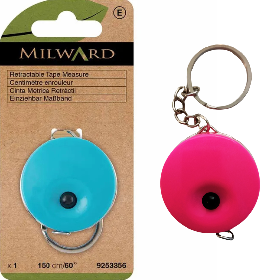 4895126755356 | 9253356 | Milwar rolcentimeter sleutelhanger 150cm | CM/INCH | meetlint | rolcentimeter | centimeterlint | sleutelhanger meetlint | 150cm meetlint | meetlint naaien | naaimeetlint | Milward meetlint | naaibenodigdheden | meetgereedschap | cm inch lint | flexibel meetlint | opgerold meetlint | handwerkgereedschap | quilten meetlint | tape measure, sewing tape | 150cm tape | retractable tape | dual scale tape | Milward tape | measure cm inch | taschenmaßband | milward maßband | nähmaßband | handarbeitsmaßband | meterband | sewing accessory | handwerk accessoires