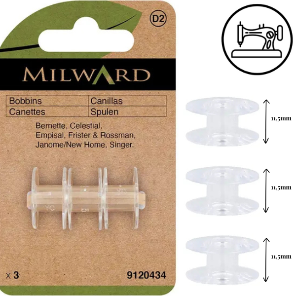4895126754434 | 9120434 | MG9120434 | Milward Green | Milward | Milward singer spoelen | Milward naaimachinespoelen | Milward naaimachine spoelen voorlader | Naaimachinespoelen 11,5mm | naaimachinespoelen type 15K | spoelen singer | singer spoelen | kunststof spoelen | voorlader spoelen | naaimachine accessoires | naaibenodigdheden | bobbins singer | sewing machine bobbins | plastic bobbins | singer bobbins | nähmaschinenspulen | spulen singer | kunststoff spulen | front lader spulen | spulen 15k | Frontloader bobbins | Bobbins 15k | spoelen 15K |haushaltsnähmaschine | sewing accessories | nähzubehör | naaien | sewing | nähen | garen spoelen | transparante spoelen | bobbins top load | singer front load bobbins | naaimachine onderdelen | sewing supplies | Janome spoelen | Janome | Singer | nähmaschine Zubehör | hobby naaien | Milward Naaimachinespoelen Voorlader kunststof 11.5mm Type 15K