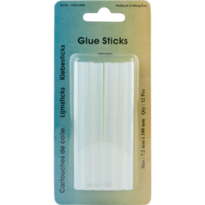 11412-2005 | 8716659045188 | Hobby & Crafting Fun | Hobby & Crafting fun lijmpatronen 7.2mm x 10cm | lijmpatronen | lijmpatronen 7.2mm | lijmpatronen 10cm | lijmpatronen low temp | lijmpatronen hobby | lijmpatronen DIY | glue sticks 7.2mm | glue sticks 10cm | glue sticks low temperature | craft glue sticks