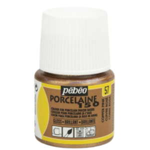 024-057 | 3167860240537 | Pebeo | Pebeo Gloss | Pebeo Porcelaine 150 | porseleinverf | 45ml | Pebeo Copper Pink 057 | Pebeo copper pink 57 | Glossy copper pink metallic | copper pink paint | dotting paint Water Green | Glossy Water Green | water green stipverf | Copper Pink pebeo | koper roze stipverf | glossy verf | keramiekverf | oven hardend | creatieve verf | hobbyverf | servies decoratie | mok verf | DIY porselein | keramiek schilderen | porselein schilderen | Porcelain paint | Ceramic paint | DIY ceramic | craft paint | oven bake paint | decorative paint | DIY gifts | personaliseer servies | handwerk verf | potje stipverf | high quality paint | Keramik bemalen | kreative Farben | Hobbyfarbe Glas | Hobbyfarbe Porzellan | ovenfeste Farbe