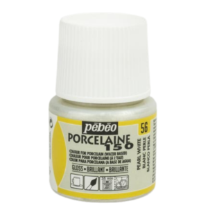 024-056 | 3167860240568 | Pebeo | Pebeo Gloss | Pebeo Porcelaine 150 | porseleinverf | 45ml | Pebeo pearl white 056 | Glossy pearl white | Ivory paint | dotting paint Ivory | Gloss pearl white | pearl white stipverf | Pearl white pebeo | Witte stipverf | glossy verf | keramiekverf | oven hardend | creatieve verf | hobbyverf | servies decoratie | mok verf | DIY porselein | keramiek schilderen | porselein schilderen | Porcelain paint | Ceramic paint | DIY ceramic | craft paint | oven bake paint | decorative paint | DIY gifts | personaliseer servies | handwerk verf | potje stipverf | high quality paint | Keramik bemalen | kreative Farben | Hobbyfarbe Glas | Hobbyfarbe Porzellan | ovenfeste Farbe