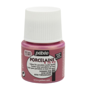 024-107 | 3167860241077 | Pebeo | Pebeo Porcelaine 150 Shimmer pink 107 45ml Porseleinverf | pebeo shimmer pink 107 | pebeo porcelaine 150 pink | porseleinverf shimmer pink | glas verf shimmer pink | keramiek verf pink | porselein verf pebeo 150 | pebeo shimmer paint | pink ceramic paint | glass decoration paint pink | porcelain paint shimmer pink | oven baked porcelain paint | dishwasher safe ceramic paint | pebeo 150 shimmer series | decorative ceramic paint pink | porcelain paint europe pink | pebeo verf pink glans | porcelain decoration paint pink | ceramic hobby paint pink | oven fix porcelain paint | petroleum craft paint fine art | DIY glass paint pink
