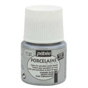 024-110 | 3167860241107 | Pebeo | Pebeo Porcelaine 150 Shimmer Silver 110 45ml Porseleinverf | pebeo shimmer silver 110 | pebeo porcelaine 150 silver | porseleinverf shimmer silver | silver 110 paint pebeo | glas verf shimmer zilver | keramiek verf zilver | porselein verf pebeo 150 | pebeo shimmer paint | silver ceramic paint | glass decoration paint silver | porcelain paint shimmer silver | hobby verf zilver | diy porcelain paint silver | oven baked porcelain paint | dishwasher safe ceramic paint | pebeo 150 shimmer series | decorative ceramic paint silver | luxury hobby paint silver | metallic effect paint silver | porcelain paint europe silver | shimmer effect paint silver | craft paint silver shimmer | shiny porcelain paint silver | pebeo verf zilver glans | porcelain decoration paint silver | ceramic hobby paint silver | oven fix porcelain paint | pebeo shimmer metallic effect | silver craft paint fine art | DIY glass paint silver | hobby porcelain paint silver