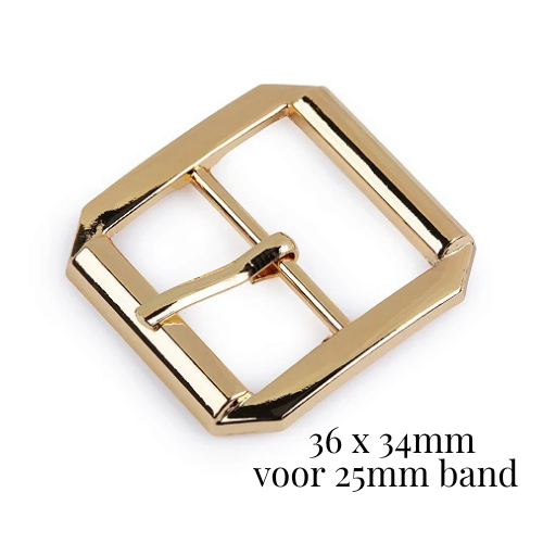 930713-2 | 8596475642637 | Gouden Metalen Tasgesp 25mm 36 x 34 mm | gouden tasgesp | tasgesp goud | metalen tasgesp | tasgesp 25mm | gesp 25mm | gouden gesp 25mm | gesp voor tas | gesp voor tassenband | tassenband gesp | schouderband gesp | verstelbare tasband | verstelbare schouderband | tashengsel gesp | tas maken | tassen maken | tasonderdelen goud | tas accessoires | bag buckle gold | gold bag buckle | metal bag buckle | buckle 25mm | strap buckle 25mm | bag strap buckle | handbag buckle | Taschen Schnalle Gold | Taschenschnalle 25mm | Metallschnalle Tasche | Schnalle für Taschenband | fibbia borsa oro | fibbia metallo 25mm | accessori borse