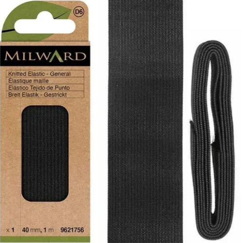 9621756 | 4895126757756 | MG9621756 | Milward Gebreid Elastiek Zwart _ 40mm _ 1m | Milward Green | Milward | Milward elastiek | Milward gebreid elastiek | gebreid elastiek | elastiek zwart | zwart elastiek | elastiek 40mm | 40mm elastiek | elastiek 1 meter | breed elastiek | zacht elastiek | rekbaar elastiek | polyester elastiek | naaielastiek | elastiek voor naaien | elastiek voor kleding | elastiek sportkleding | sportkleding elastiek | tailleband elastiek | kleding elastiek | naaibenodigdheden | fournituren elastiek | zwart naaielastiek | breed naaielastiek | elastische band | Milward Gummiband | Milward Strickgummiband | gestricktes Gummiband | Gummiband schwarz | Gummiband 40mm | elastisches Band | Nähgummi | Gummiband zum Nähen | Bekleidungsgummi | Sportbekleidung Gummiband | schwarzes Gummiband | breites Gummiband | Nähzubehör | Milward knitted elastic | knitted elastic | black elastic | 40mm elastic | elastic 1 metre | wide elastic | soft elastic | stretch elastic | polyester elastic | sewing elastic | clothing elastic | sportswear elastic | waistband elastic | black sewing elastic | elastic band | dressmaking elastic | sewing supplies