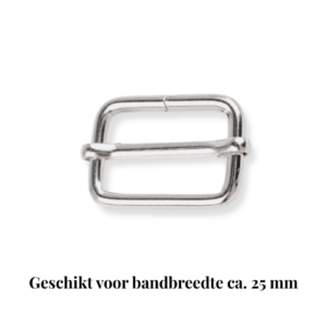 890129-1 | 8596475464239 | Schuifgesp Nikkel Metaal 25mm Tassenband | schuifgesp nikkel | schuifgesp 25mm | schuifgesp tassenband | verstelgesp nikkel | verstelgesp 25mm | metalen schuifgesp | nikkelkleurige schuifgesp | gesp tassenband 25mm | gesp voor tassenband | tassenband verstelbaar | verstelbare tassenband | schouderband verstelbaar | schouderband gesp | tashengsel gesp | tassen maken | tas maken | tasonderdelen | tassenbeslag | tassenbeslag nikkel | nikkelkleurig tassenbeslag | schoudertas maken | crossbody tas maken | bag strap slider nickel | strap slider 25mm | metal strap slider | adjustable bag strap | bag strap buckle | bag hardware nickel | Schieber nickel 25mm | Gurtversteller 25mm | Taschenband verstellbar | Taschenbeschläge nickel