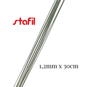 601-17 | 9005791002999 | Stafil | Stafil Bloemsteeldraad Groen Florist Wire 1,2mm x 30cm | Florist wire | Bloemsteeldraad | Bloemsteeldraden | Bloemstelen | Metaaldraad | Metaaldraad groen | Bloemsteeldraad groen | Floristic wire green | Blumendraht