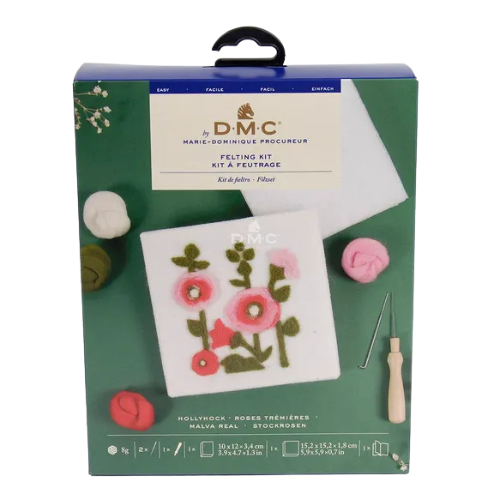 FE002K | 3357995053441 | DMC | DMC Vilt Kit Naaldvilten Hollyrock | DMC | DMC vilt kit | DMC viltkit | DMC naaldvilt kit | DMC naaldvilten | DMC viltpakket | DMC felting kit | DMC needle felting kit | Hollyrock | Hollyhocks | DMC Hollyrock | DMC Hollyhocks | FE002K | 3357995053441 | vilt kit | viltkit | viltpakket | naaldvilten | naaldvilt | naaldvilt kit | naaldvilt pakket | vilten met wol | gekaarde wol | viltwol | viltnaald | viltnaalden | vilten voor beginners | naaldvilten beginners | creatieve kit | creatief pakket | hobby pakket | wol vilten | vilt kunst | needle felting | needle felting kit | felting kit | wool felting | carded wool | felting needle | beginner felting kit | beginner needle felting | craft kit | DIY felting kit | felt art | textile art | Filzen | Nadelfilzen | Filzset | Nadelfilz Set | Filz Kit | Filzen Anfänger | Nadelfilzen Anfänger | Filzwolle | kardierte Wolle | Filznadel | Filznadeln | Kreativset | Bastelset | Wollfilzen | DMC Filzset
