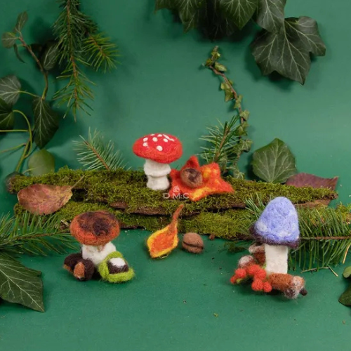 DMC Vilt Kit Naaldvilten | Mushrooms - Afbeelding 4