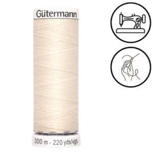 303-200-802 | 4008015033842 | G303-200-802 | Gütermann Creativ | Gütermann Allesnaaigaren Ecru 802 200m NM 70-90 | gütermann allesnaaigaren | gütermann naaigaren | gütermann ecru | ecru naaigaren | crème naaigaren | naturel naaigaren | allesnaaigaren 200m | naaigaren 200m | gütermann 802 | polyester naaigaren | Gütermann Allesnäher | Gütermann Nähgarn | Gütermann Ecru | Ecru Nähgarn | creme Nähgarn | natur Nähgarn | Allesnäher 200m | Nähgarn 200m | Gütermann 802 | Polyester Nähgarn | Gutermann sewing thread | Gutermann sew all thread | Gutermann ecru | ecru sewing thread | cream sewing thread | natural sewing thread | sew all thread 200m | sewing thread 200m | Gutermann 802 | polyester sewing thread