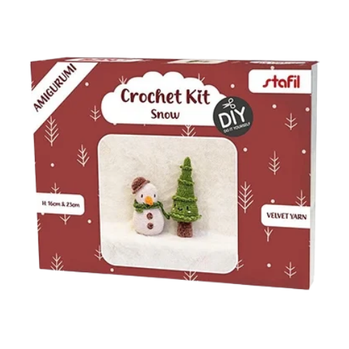 729995-08 | 8032502538493 | Haakpakket Amigurumi Velvie Snow Stafil _ knuffelset | Amigurumi | creatieve hobby | crochet | crochet beginners | crochet Christmas | crochet Christmas figures | crochet Christmas tree | crochet gift | crochet kit | crochet set | crochet snowman | crochet toys | DIY crochet set | DIY haakpakket | haakpakket | haakpakket kerst | haakpakket kerstboom | haakpakket sneeuwpop | haakpakket Stafil | haakproject | haakset | haken | Haken voor beginners | kerstfiguren haken | kerstboom haken | sneeuwpop haken | Velvie Snow | Stafil Velvie | Stafil | häkeln amigurumi | häkeln diy | Häkeln für Anfänger | häkeln Geschenk | häkeln Weihnachten | häkeln Weihnachtsbaum | Schneemann häkeln | Weihnachtsfiguren häkeln | Häkelpaket | Häkelset Stafil | crochet decoration | Christmas crochet kit | Weihnachts Häkelset