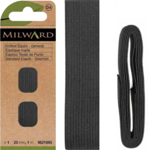 9621695 | 4895126757695 | MG9621695 | Milward Gebreid Elastiek Zwart _ 25mm _ 1m | Milward Green | Milward | Milward elastiek | Milward gebreid elastiek | gebreid elastiek | elastiek zwart | zwart elastiek | elastiek 25mm | 25mm elastiek | elastiek 1 meter | breed elastiek | zacht elastiek | rekbaar elastiek | polyester elastiek | naaielastiek | elastiek voor naaien | elastiek voor kleding | elastiek sportkleding | sportkleding elastiek | tailleband elastiek | kleding elastiek | naaibenodigdheden | fournituren elastiek | zwart naaielastiek | breed naaielastiek | elastische band | Milward Gummiband | Milward Strickgummiband | gestricktes Gummiband | Gummiband schwarz | Gummiband 25mm | elastisches Band | Nähgummi | Gummiband zum Nähen | Bekleidungsgummi | Sportbekleidung Gummiband | schwarzes Gummiband | breites Gummiband | Nähzubehör | Milward knitted elastic | knitted elastic | black elastic | 25mm elastic | elastic 1 metre | wide elastic | soft elastic | stretch elastic | polyester elastic | sewing elastic | clothing elastic | sportswear elastic | waistband elastic | black sewing elastic | elastic band | dressmaking elastic | sewing supplies