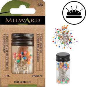 4895126758470 | 9706470 | MG9706470 | Milward | Milward plastic kopspelden | plastic kopspelden | spelden naaien | naaibenodigdheden | spelden met kop | Milward spelden | gekleurde kopspelden | spelden met plastic | fournituren | kleding maken, naaiproject | quiltspelden | patchworkspelden | naaiset | spelden | kopspelden | naald en draad | stoffeerderij | stoffen vastzetten | sewing pins | quilting pins | dressmaker pins | Milward pins | pin set | pins | sewing accessories | haberdashery | Stecknadeln | Kopfnadeln | Kunststoff Stecknadeln | Nähen Zubehör | Textil Nadeln | Quilt Nadeln | Schneiderbedarf