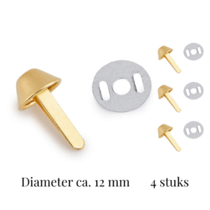 730419-2 | 8596475660976 | tasvoetjes goud | gouden tasvoetjes | tasvoetjes 12mm | metalen tasvoetjes | tasvoetjes voor tassen | tasbodem voetjes | tas bodemvoetjes | tassen maken | tas maken | tassen onderdelen | tasonderdelen goud | metalen tasonderdelen | tassentoebehoren | tas accessoires | fournituren tassen | bag feet gold | purse feet gold | metal bag feet | bag feet 12mm | purse feet 12mm | bag making supplies | bag hardware gold | Taschenfüße gold | Taschenfüße 12mm | Metall Taschenfüße | Taschenzubehör gold | Taschenbeschläge gold